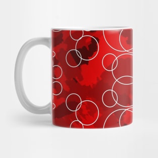 Orange Grunge abstract Mug